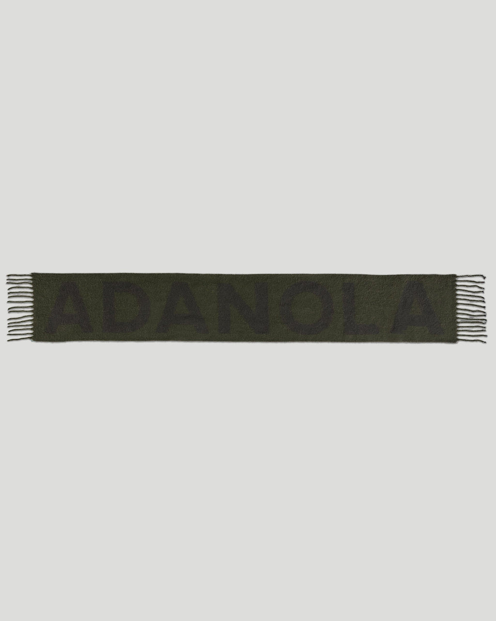 Knit Scarf - Fern Green
