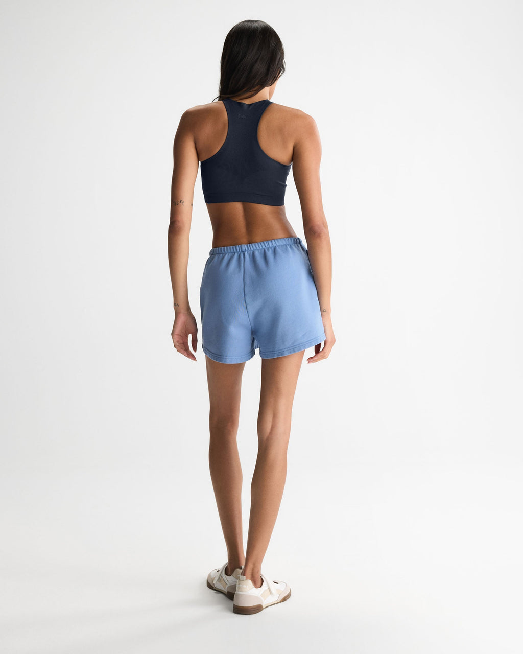 Everyday Active Washed Sweat Shorts - Blossom Blue/Buttercream