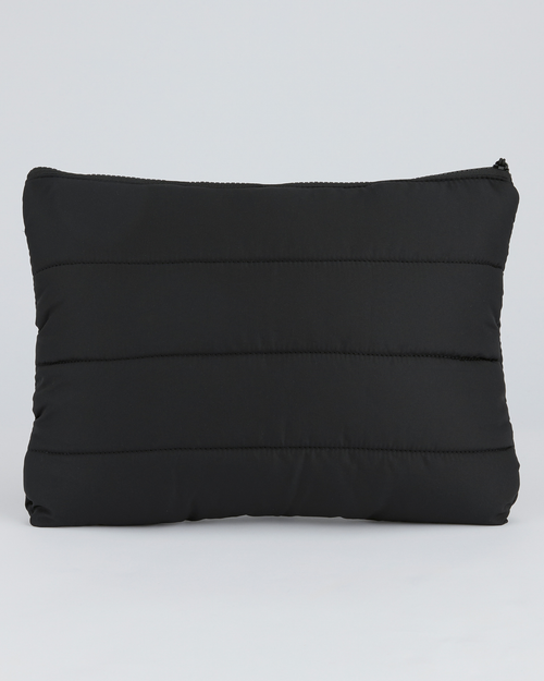 Puffer Laptop Cover - Black